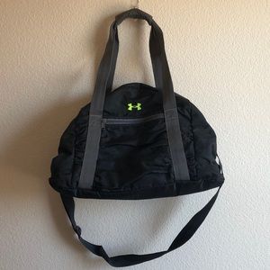 Under Armour Black Duffle Bag w/ Shoulder Strap